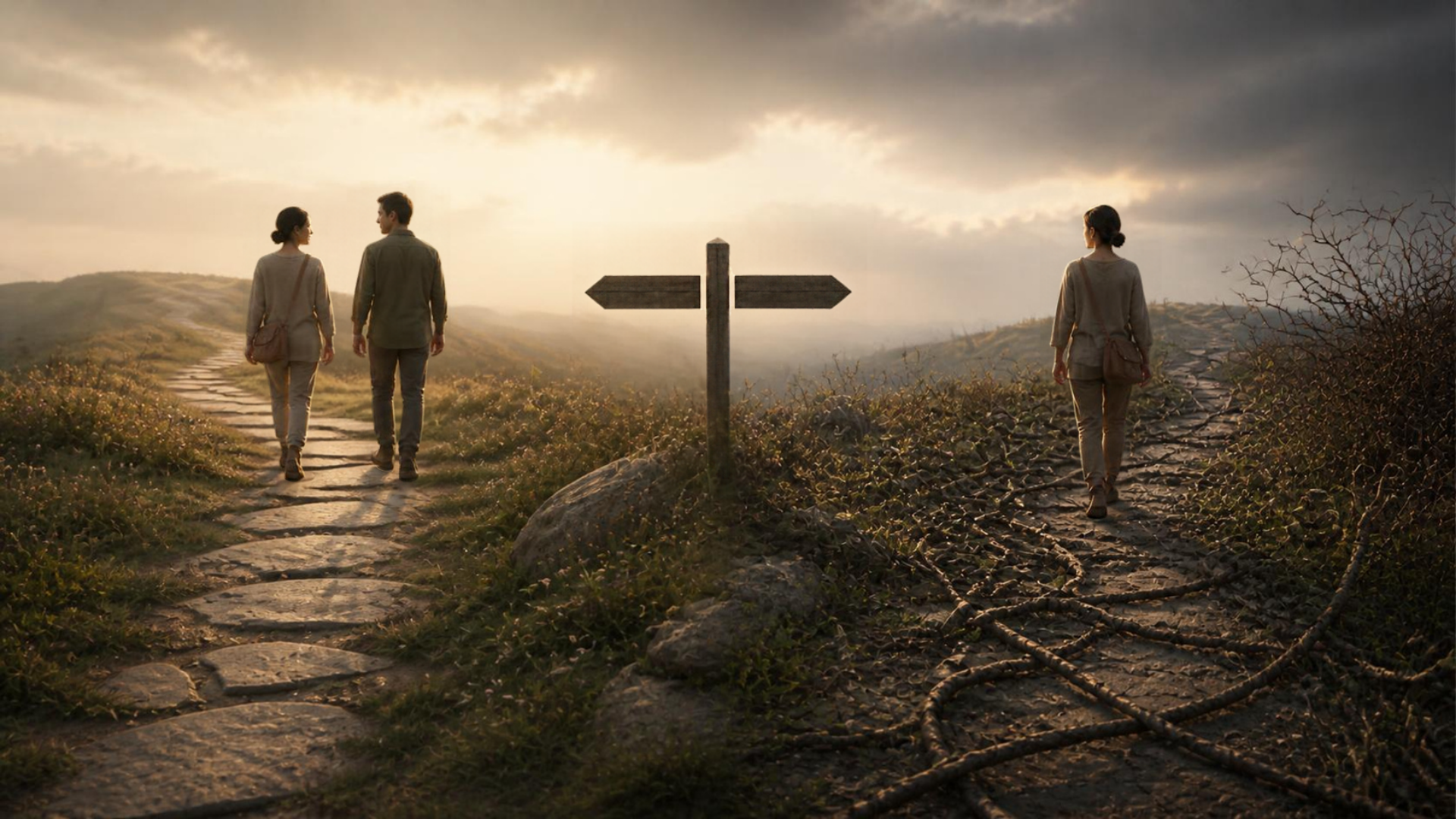 The Push Pull Pattern that Makes Leaving so hard by Rose Burnett